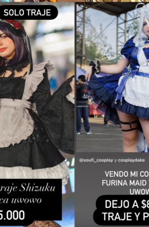 Venta Cosplay